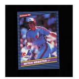 1986 Donruss #523 Mitch Webster NM MT
