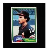 1981 Topps #410 Bert Campaneris NM MT