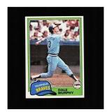 1981 Topps #504 Dale Murphy NM MT
