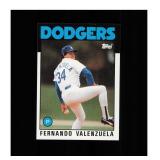 1986 Topps #630 Fernando Valenzuela NM MT