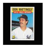 1986 Topps #712 Don Mattingly NM MT
