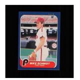 1986 Fleer #450 Mike Schmidt NM MT