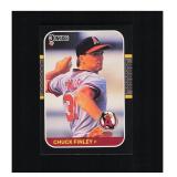 1987 Donruss #407 Chuck Finley NM MT