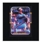 1987 Donruss #303 Andres Galarraga NM MT