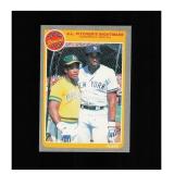 1985 Fleer #629 A.L. Pitcher's Nightmare Henderson