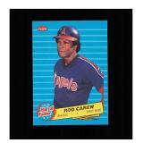 1986 Fleer #4 Rod Carew Future Hall of Famers NM M