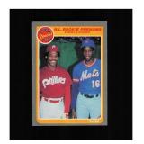 1985 Fleer #634 N.L. Rookie Phenoms (Juan Samuel /