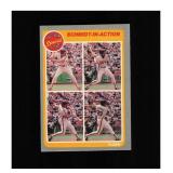1985 Fleer #627 Schmidt-in-Action NM MT