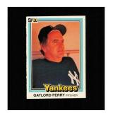 1981 Donruss #471 Gaylord Perry NM MT