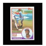 1983 Topps #49 Willie McGee NM MT