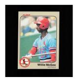 1983 Fleer #15 Willie McGee NM MT