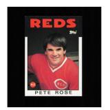 1986 Topps #741 Pete Rose NM MT