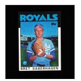 1986 Topps #487 Bret Saberhagen NM MT