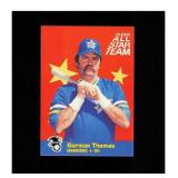 1986 Fleer #9 Dan Quisenberry Fleer All-Star Team