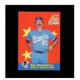 1986 Fleer #7 Rickey Henderson Fleer All-Star Team