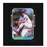 1987 Donruss #502 David Cone NM MT