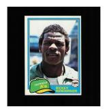 1981 Topps #261 Rickey Henderson NM MT