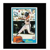 1981 Topps #560 Joe Morgan NM MT