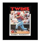 1986 Topps #329 Kirby Puckett NM MT