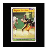 1981 Topps #88 Terry Bradshaw Clean Sharp Card