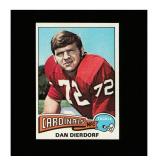 1975 Topps #35 Dan Dierdorf Clean Sharp Card