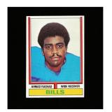 1974 Topps #105 Ahmad Rashad RC Clean Sharp Card