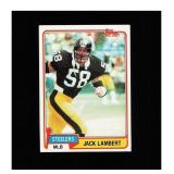 1981 Topps #155 Jack Lambert Clean Sharp Card