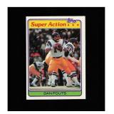 1981 Topps #153 Dan Fouts Clean Sharp Card