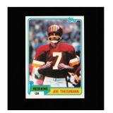 1981 Topps #165 Joe Theismann Clean Sharp Card