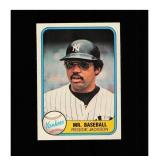 1981 Fleer #650 Reggie Jackson NM MT