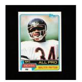 1981 Topps #400 Walter Payton Clean Sharp Card