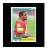 1981 Topps #194 Art Monk Rookie Clean Sharp Card