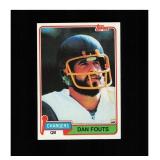 1981 Topps #265 Dan Fouts Clean Sharp Card