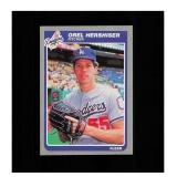 1985 Fleer #371 Orel Hershiser ROOKIE NM MT