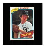 1980 Topps #373 Dan Petry Clean Sharp Card