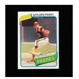 1980 Topps #280 Gaylord Perry Clean Sharp Card