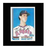 1982 Topps #744 Mike Witt Rookie NM MT