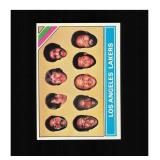 1975-76 Topps #212 Los Angeles Lakers NM MT