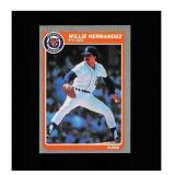 1985 Fleer #10 Willie Hernandez NM MT