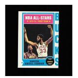 1974-75 Topps #1 Kareem Abdul-Jabbar NM MT
