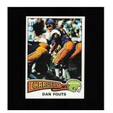 1975 Topps #367 Dan Fouts Clean Sharp Card