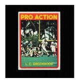 1972 Topps #257 L.C. Greenwood Clean Sharp Card
