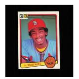 1983 Donruss #190 Willie McGee NM MT