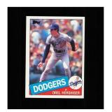 1985 Topps #493 Orel Hershiser Rookie NM MT
