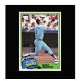 1981 Topps #504 Dale Murphy NM MT
