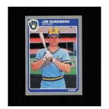 1985 Fleer #597 Jim Sundberg NM MT