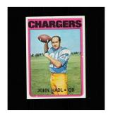 1972 Topps #15 John Hadl Clean Sharp Card