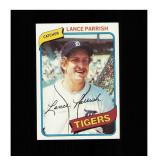 1980 Topps #196 Lance Parrish Clean Sharp Card