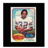 1976 Topps #300 O. J. Simpson NM MT