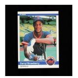 1984 Fleer #599 Darryl Strawberry NM MT
